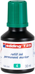 Tusz do uzupełniania markerów permanentnych e-t25 EDDING, zielony