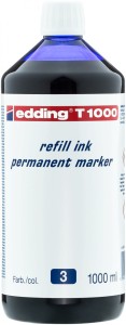 Tusz do uzupełniania markerów permanentnych e-t1000 EDDING, niebieski