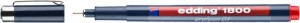 Profipen e-1800 EDDING, 0,25 mm, czerwony