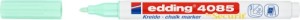 Marker kredowy e-4085 EDDING, 1-2 mm, pastelowy zielony