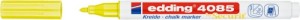 Marker kredowy e-4085 EDDING, 1-2 mm, neonowy żółty