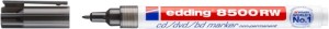 Marker do płyt CD/DVD/BD e-8500 RW EDDING, zmywalny, 1 mm, czarny