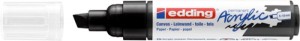 Marker akrylowy e-5000 EDDING, 5-10 mm, matowy czarny