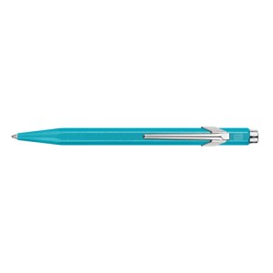 Długopis CARAN D'ACHE 849 Colormat-X, M, turkusowy