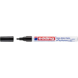 Marker olejowy połyskujący e-751 EDDING, 1-2 mm, czarny