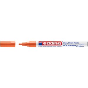 Marker olejowy połyskujący e-751 EDDING, 1-2 mm, pomarańczowy
