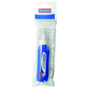 Korektor w piórze DONAU, metalowa końcówka, 12ml, zawieszka