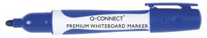 Marker do tablic Q-CONNECT Premium, okrągły, 2-3mm (linia), zawieszka, niebieski