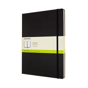 Notes MOLESKINE Classic XXL (21,6x27,9 cm), gładki, twarda oprawa, 192 strony, czarny