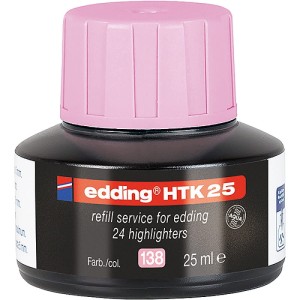 Stacja uzupełniająca E-HTK 25 do zakreślaczy EDDING, pastelowy różowy