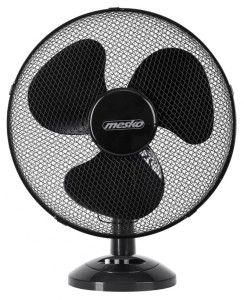 Wentylator MESKO, biurkowy, śr. 23cm, 45W, czarny