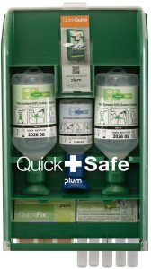 Apteczka ścienna PLUM QuickSafe Basic, z wyposażeniem