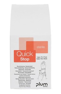 Zestaw opatrunkowy PLUM QuickStop, 3 szt.
