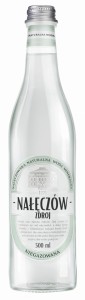 Woda NAŁĘCZÓW ZDRÓJ, niegazowana, butelka szklana, 500ml