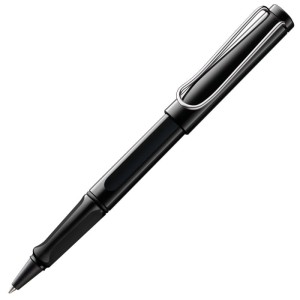 Pióro kulkowe LAMY Safari 319, M, z czarnym wkładem, czarne