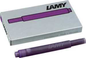 Naboje atramentowe LAMY T10, 5 szt., fioletowy